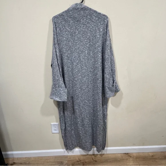 NWT Free People Beach Lifestyle Maxi Dress Gray Sage Size Large Oversize - Picture 7 of 7